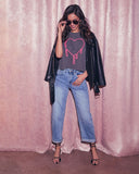 Plenty Of Love Muscle Tee Heart Graphic