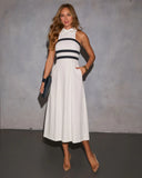 Gracelyn A Line Midi Dress