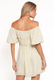 Tori Off Shoulder Mini Dress Floral