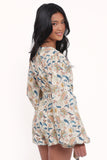 Soul Belted Romper Paisley