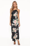 Anika Maxi Dress Black Floral