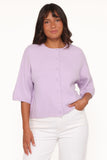 Lilith Knit Top Lilac