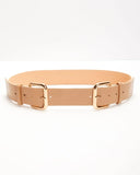 Mayla Double Buckle Wide Belt