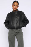Put In Effort Jacket Black