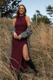 Hayven Maxi Dress Plum