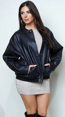 Jolie Bomber Jacket Black