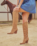 Sandalwood Western Knee High Boots