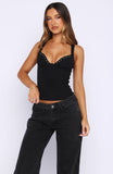 Tell Me Im Wrong Bustier Black