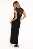 Charice Midi Dress Black