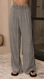 Zoelle Pants Black Gingham