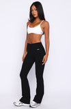 Mode Flare Leggings Black