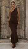 Jayla Maxi Dress Chocolate