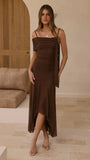 Lucy Maxi Dress Brown