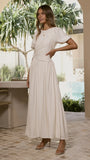 Merilia Maxi Dress Cream