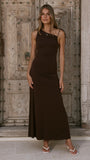 Delow Maxi Dress Brown