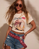 Coors Cowboy Short Sleeve Graphic Tee