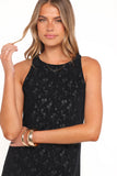 Farica Mini Dress Black Floral