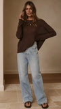 Lakoa Knit Top Chocolate