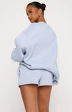 Test Drive Oversized Sweater Blue