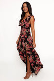 Aldo Maxi Dress Black Floral