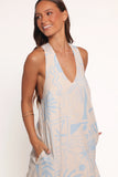 Naida Maxi Dress Blue Soleil