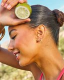 Citrus Glow Fruit Stud Earring Set