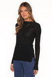 Delphine Top Black