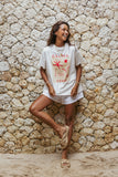 Krabi Beach Graphic Tee White