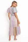 Verona Patchwork Midi Dress Botanic Multi