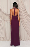 Twilight Temptation Maxi Dress Plum