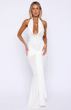 Be With You Forever Maxi Dress Off White