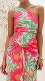 Kourt Maxi Dress Spring Floral