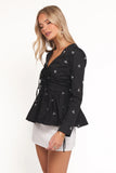 Azure Top Black