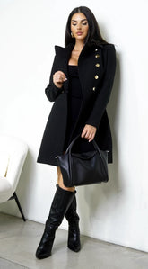 Miro Peacoat Black
