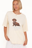 Petite Saucisse Tee Cream