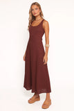 Tatum Maxi Dress Chocolate
