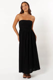 Kayt Strapless Dress Black