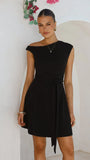 Gem Mini Dress Black