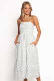 Lisette Midi Dress Blue