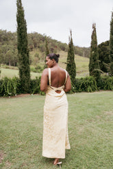 Malie Maxi Dress Lemon