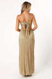 Beyz Midi Dress Gold