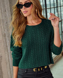 Nevah Cable Knit Sweater