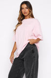 Non Negotiable Oversized Tee Pink