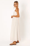 Soph Strapless Maxi Dress White