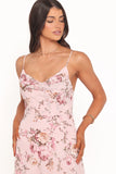 Mahina Mini Dress Pink Floral