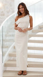 Simone Maxi Dress Beige