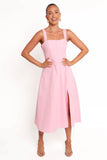 Cosima Midi Dress Pink