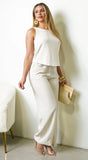 Cyrilla Linen Set Beige