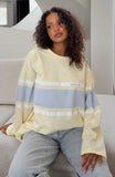 Bad Timing Oversized Long Sleeve Tee Lemon