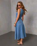Day Ready Denim Midi Dress